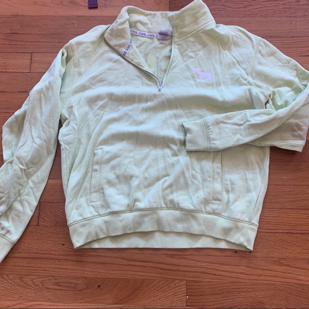 VS PINK half zip hoodie